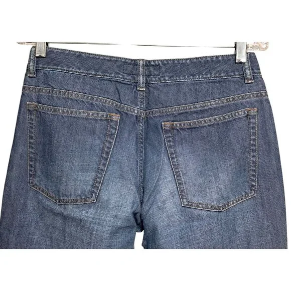 Banana Republic Jeans Womens Size 6 Blue Denim Boot Cut - Picture 7 of 10